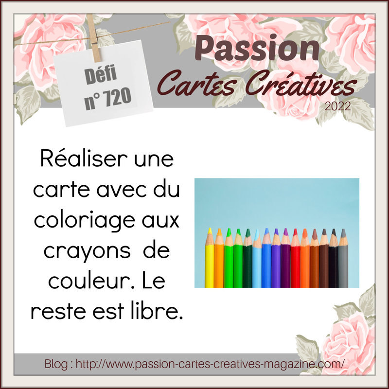 720 - 13 janvier -CRAYONS DE COULEUR