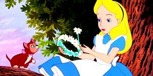 Alice couronne fleurs