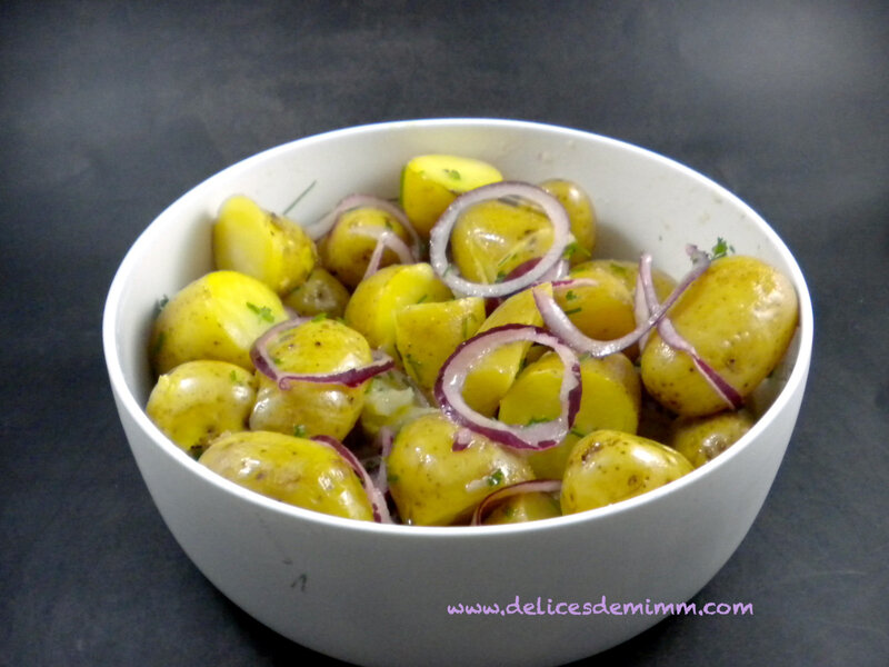 Salade de grenailles à la vinaigrette 4