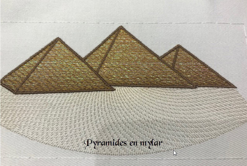 pyramides en mylar
