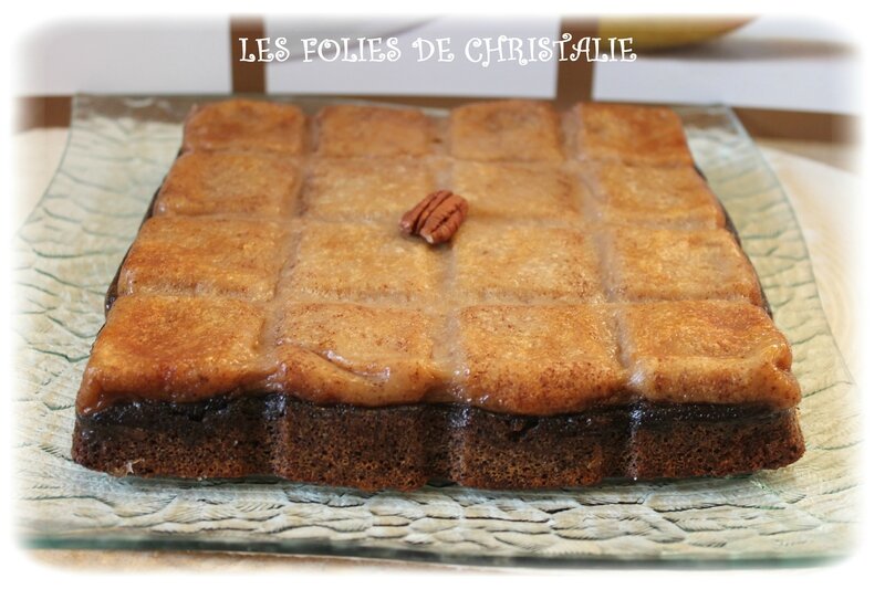 Gâteau magique brownie 12