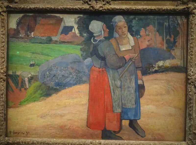 Gauguin Paysannes bretonnes 1894