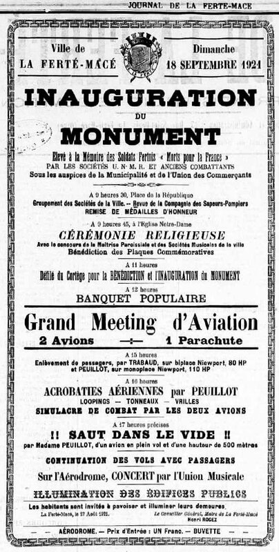 Inauguration Ferté-Macé