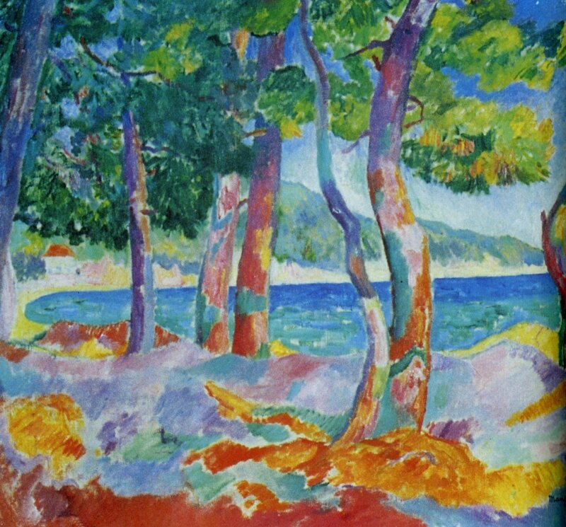 1906 henri manguin la pinède à cavalière