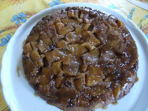 gâteau aux pommes façon tatin recettes gâteau aux pommes façon tatin