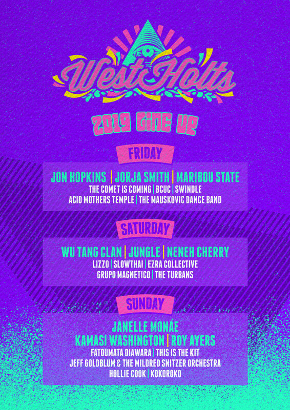Glastonbury_festival_2019_West Holts_West Holts stage_line-up_programmation_poster_affiche
