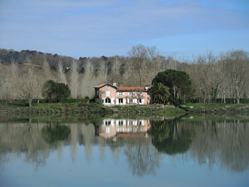 Peyrehorade, bord d'Adour, plus près (64)