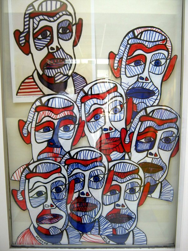 191_Personnages Animaux Monstres_A partir de Autoportait II de Dubuffet (19)