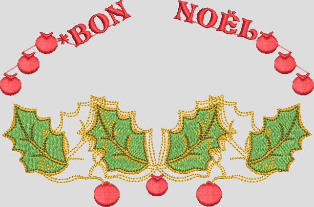 CORBEILLE HOUX BON NOEL