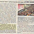 METROPOLE NORMANDE: Face à la bêtise de CLOCHER la leçon FRENCH TECH
