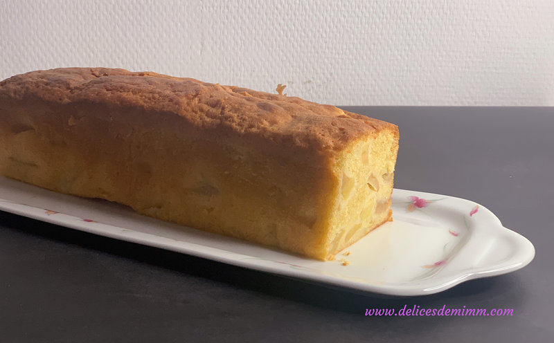Cake moelleux aux pommes 3