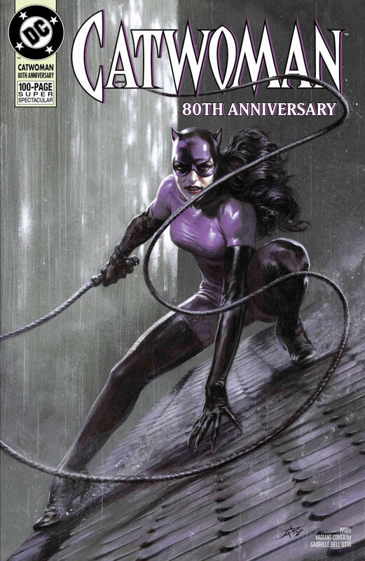 catwoman 80th anniversary special 1990 gabriele dell otto variant