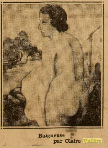 Baigneuse claire valière