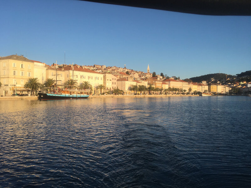 Départ de Mali Losinj, dimanche 15 mars 2020