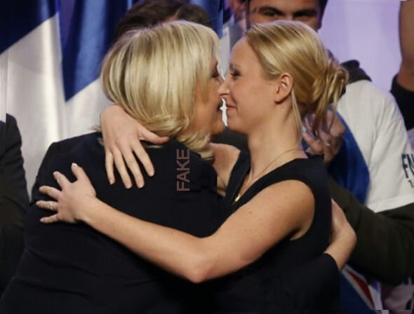 Marine Le Pen et Marion