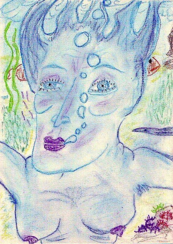 Valeria plus à l'aise dans l'eau que dans l'air