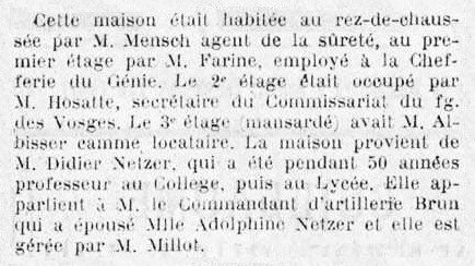 1924 06 08 Incendie immeuble 2 rue des Nouvelles L'Alsace p2RA1