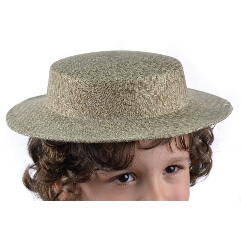canotier-pour-des-enfants-de-fibres-vegetales-gines