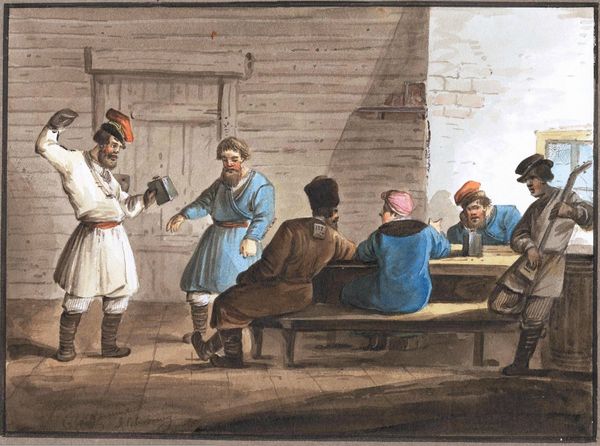 Paysans russes au cabaret 1817
