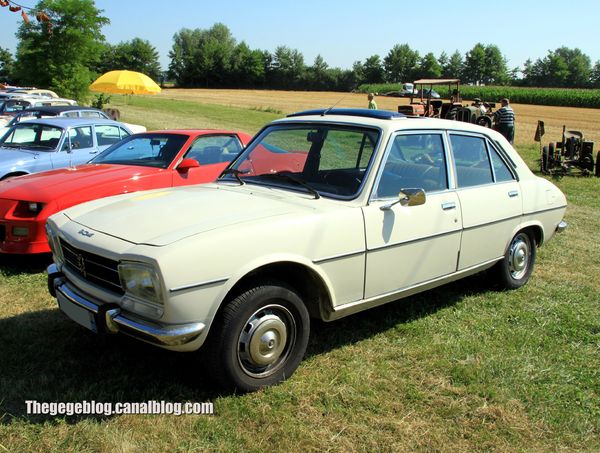 Peugeot 504 berline de 1979 (6ème Fête Autorétro étang d' Ohnenheim) 01