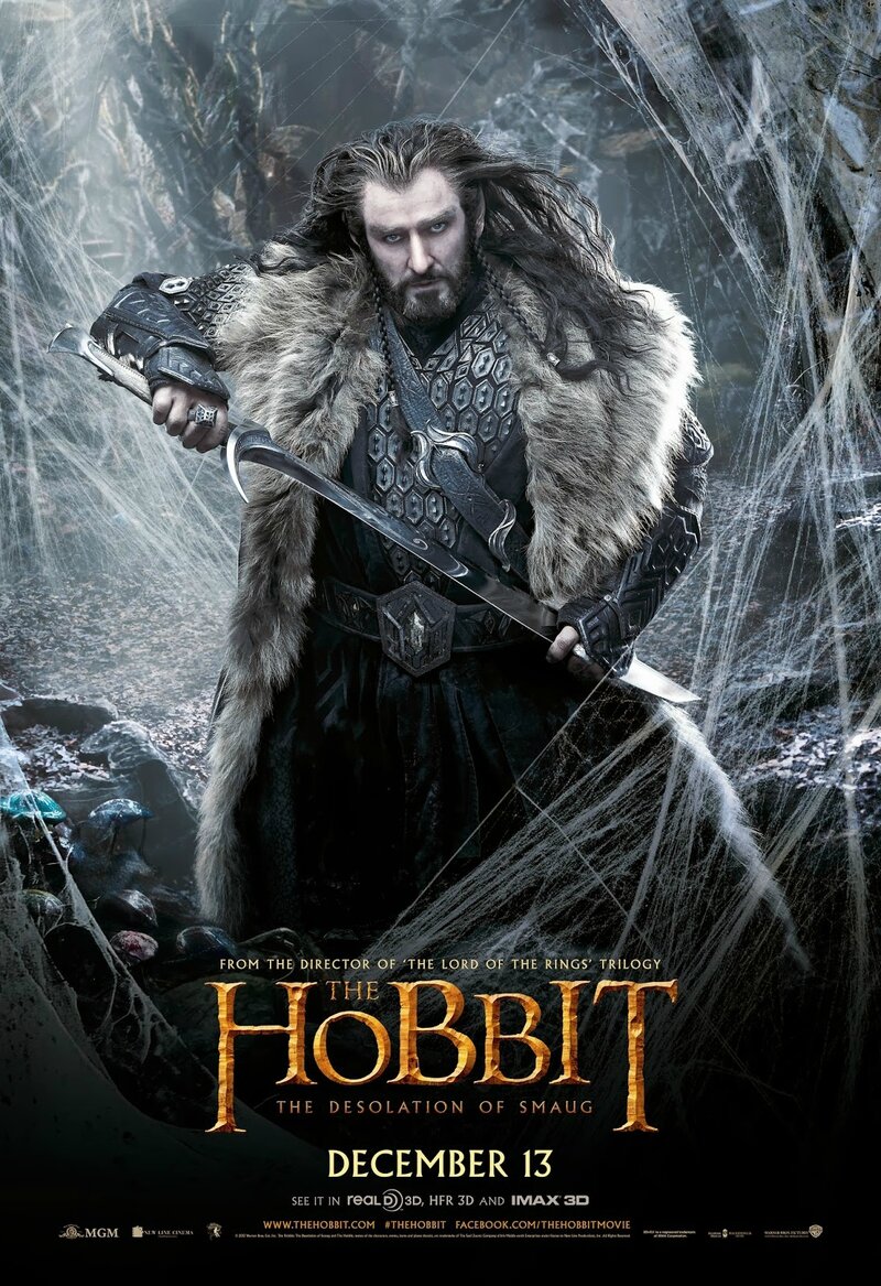 Thorin poster The Hobbit The Desolation of Smaug