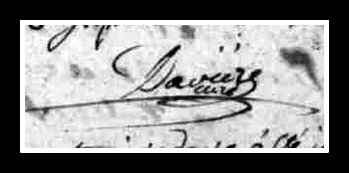 signature Davière