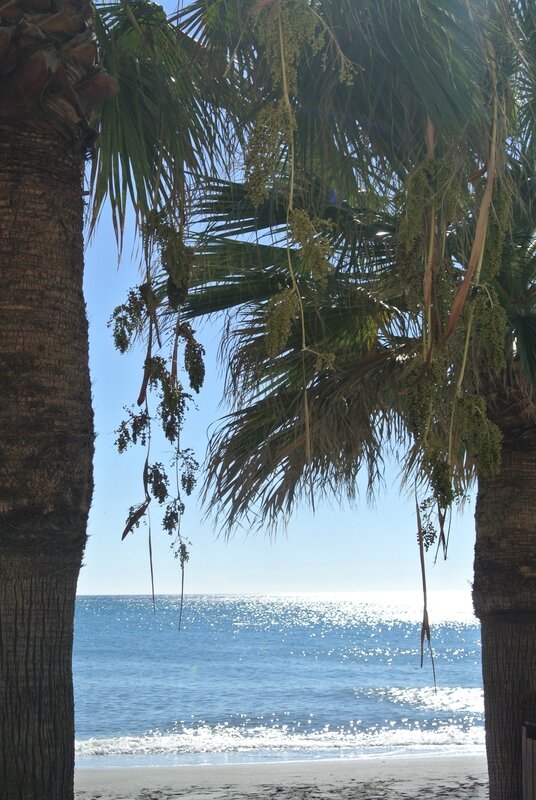 plage Torrecilla en face de l'appartement