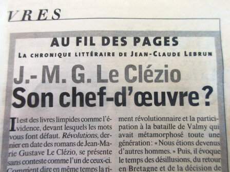 le clézio révolution