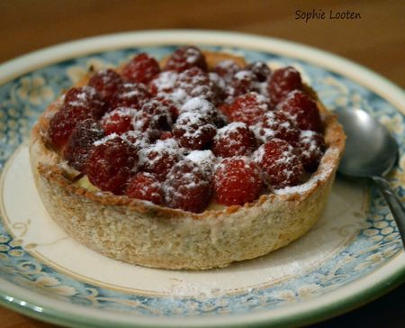 Tartelettes noisette framboise patissière2