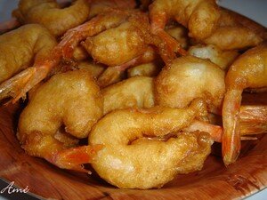 recettes entrees Croustillants de crevettes