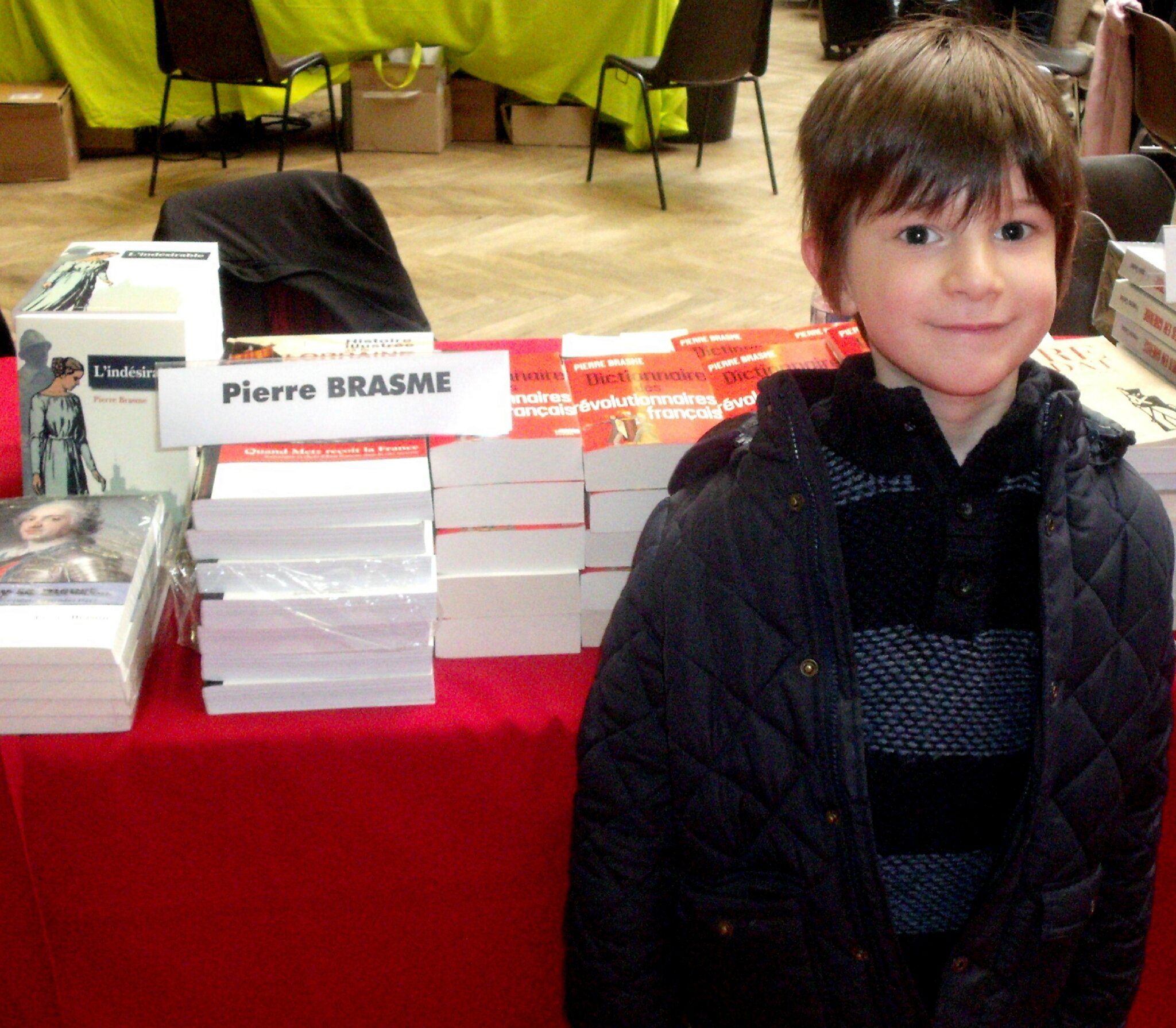 Robin, un futur historien comme papy Pierre ?