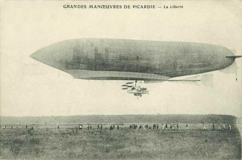 CPA Dirigeable Liberté XX5