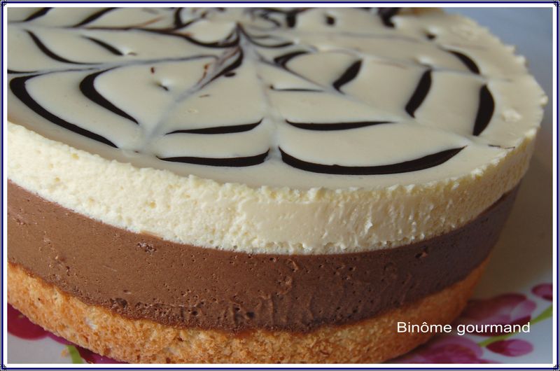 G teau entremets aux deux chocolats Bin me Gourmand