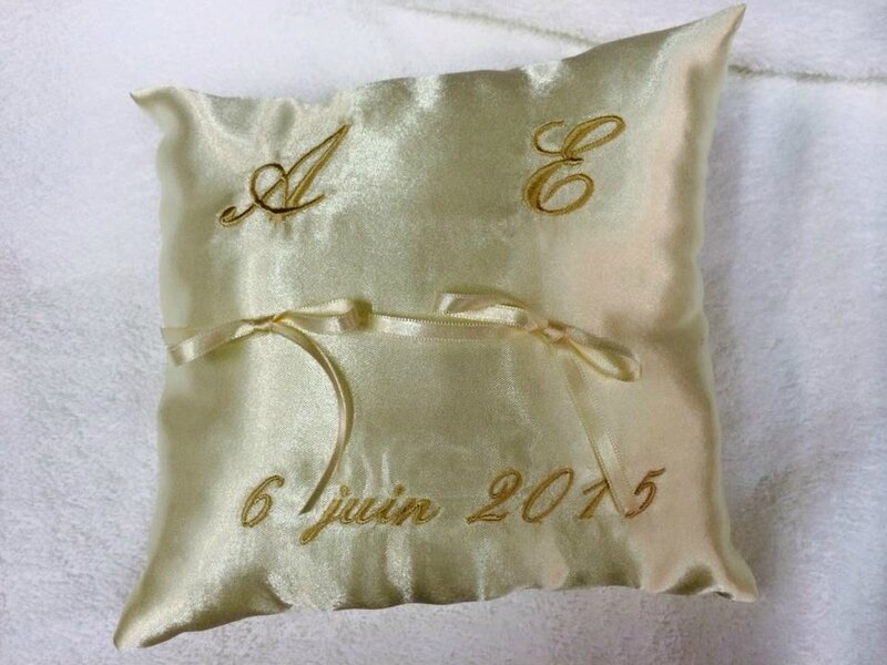 Coussin de mariage