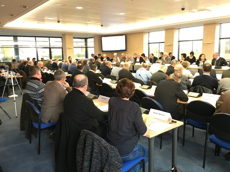 conseil de communauté de Communes Avranches Mont-Saint-Michel samedi 19 décembre 2015 caméra CCAMSM
