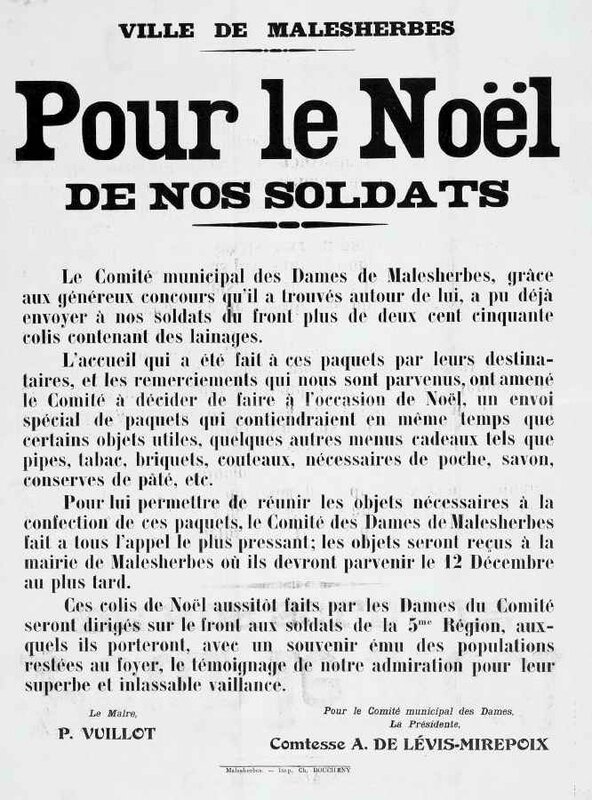 Pour le noel de nos soldat