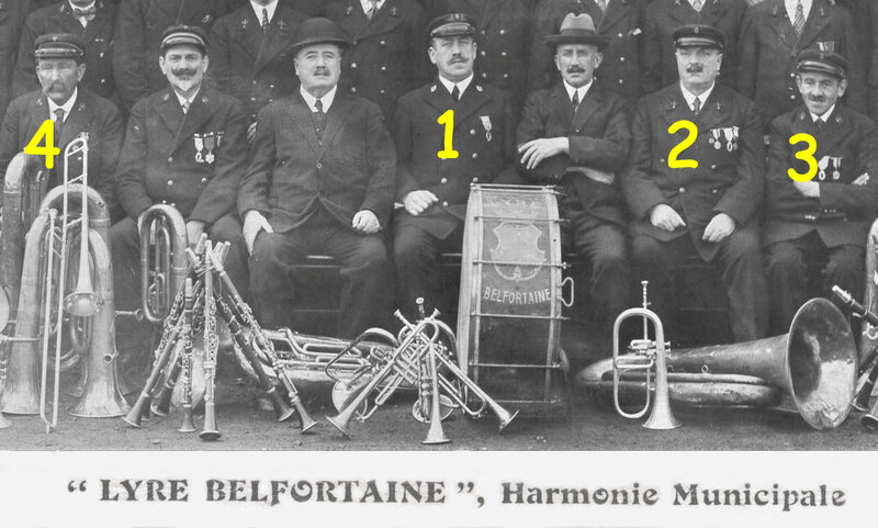 Belfort CPA Musiciens 1 à 4 R