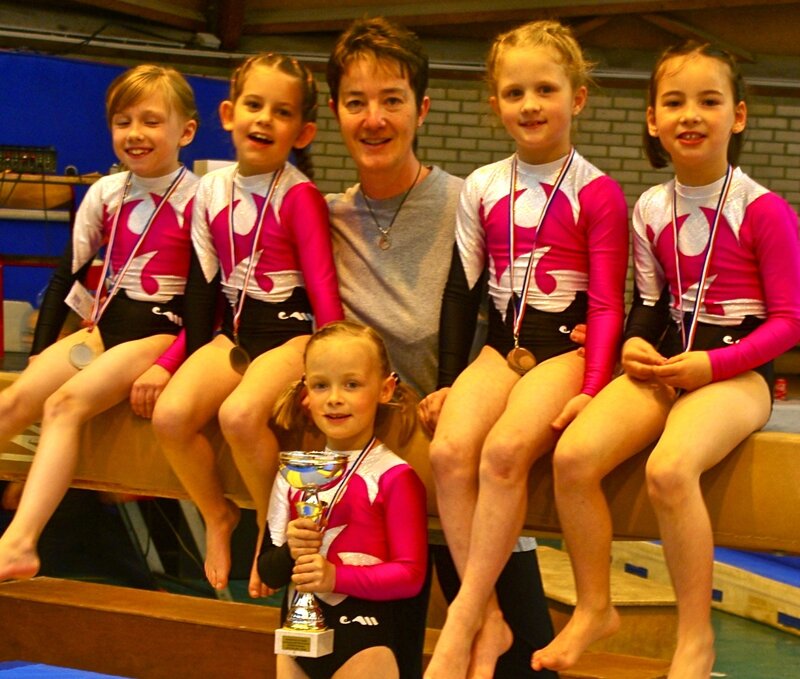 GYM HIRSONNAISE 2015 HIRSON POUSSINES VICE-CHAMPIONNES DE PICARDIE