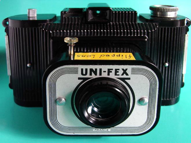 uni fex flipped lens