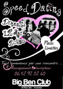 speed dating Avranches 12 mai 2013 Big Ben Club