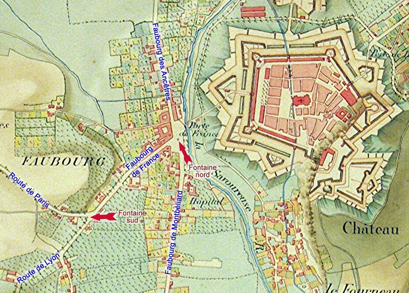 Plan Belfort 1790-1820 Ra