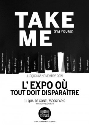 affiche-Take-Me-I-m-Yours-300x421