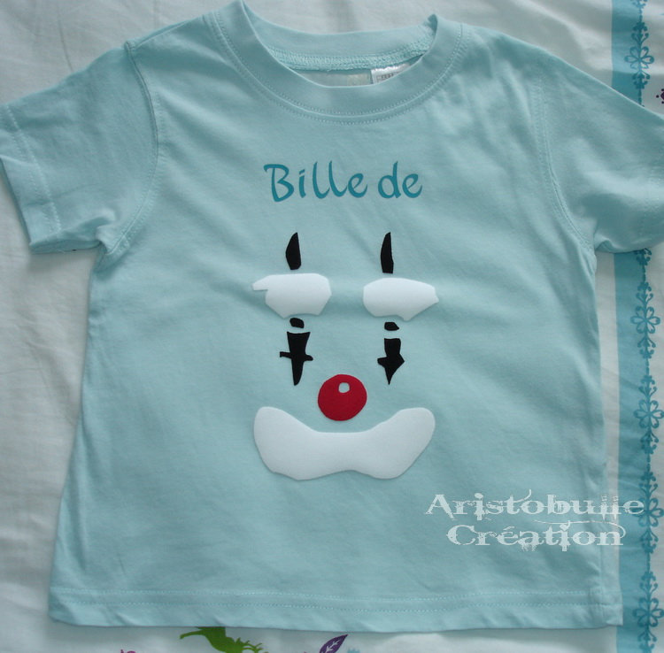 T-shirt bille de clown - 3 juil 10