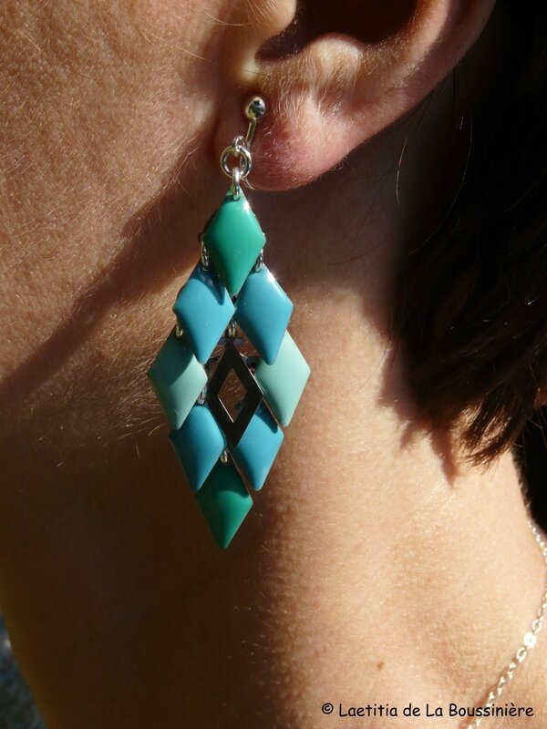 BO Losanges turquoise