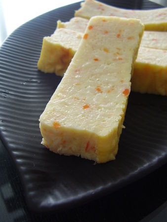 Terrine de surimi. recettes entrees Ptite terrine asperges et surimi