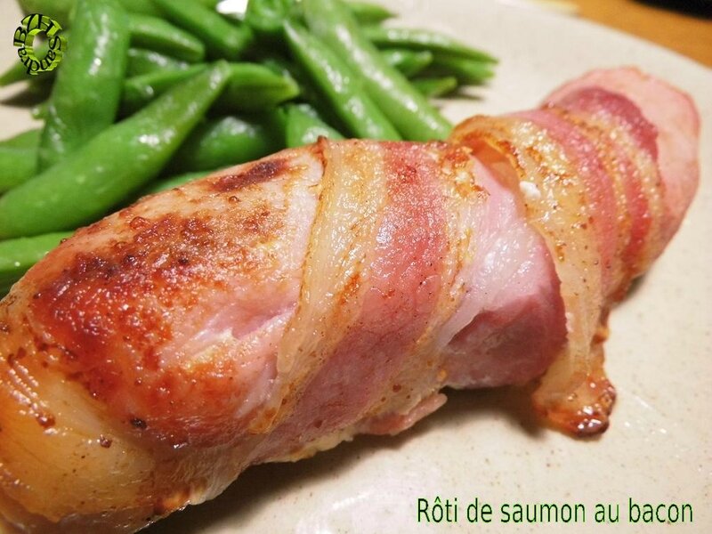 1019 Rôti de saumon au bacon 2