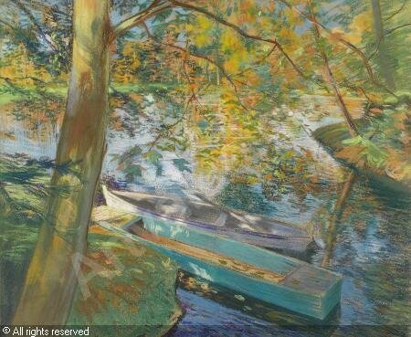 Jeanniot, Barques en automne