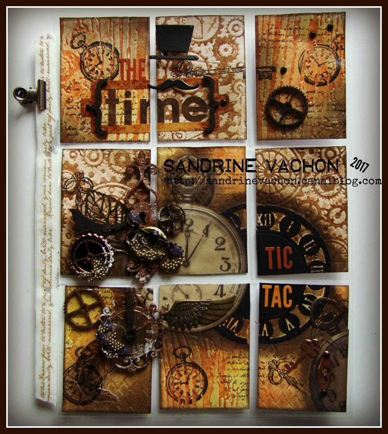 Sandrine VACHON Pocket letter PCC40