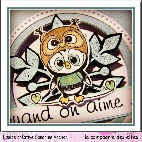 Sandrine VACHON carte QUAND ON AIME