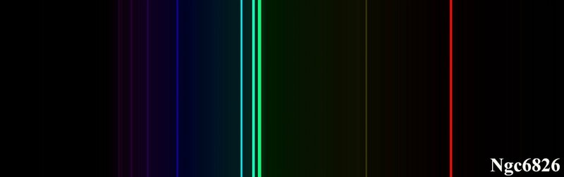 ngc6826 profil spectral-s